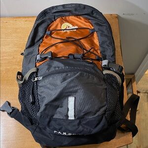 Lowe Alpine Contour XC20 Black and Orange Daypack with Front Bungee